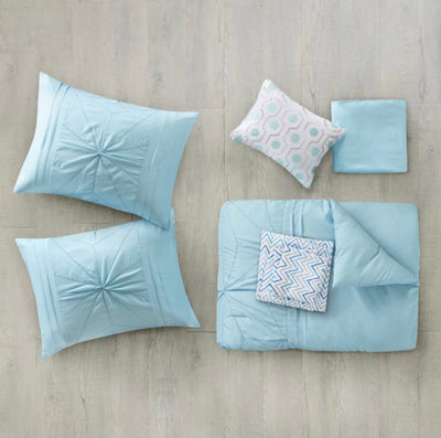 Home Essence Apartment Kara Embroidered Comforter and Sheet Set- NEW IN BAG!!!