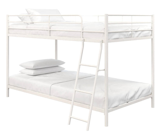 Mainstays Small Space Twin Over Twin Junior Bunk Bed, White!! NEW IN BOX!!!