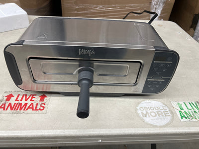 Ninja ST101 Foodi 2-in-1 Flip Toaster, 2-Slice Capacity, Compact Toaster Oven, Snack Maker, Reheat, Defrost, 1500 Watts, Stainless Steel- Lightly Used, Very Clean (Tested and Works Great!!!)