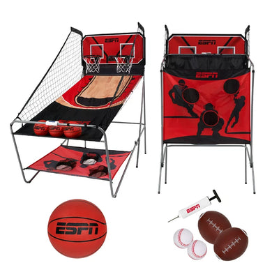 ESPN 3 In 1 Arcade Basketball, Baseball, Football Game**New in box**