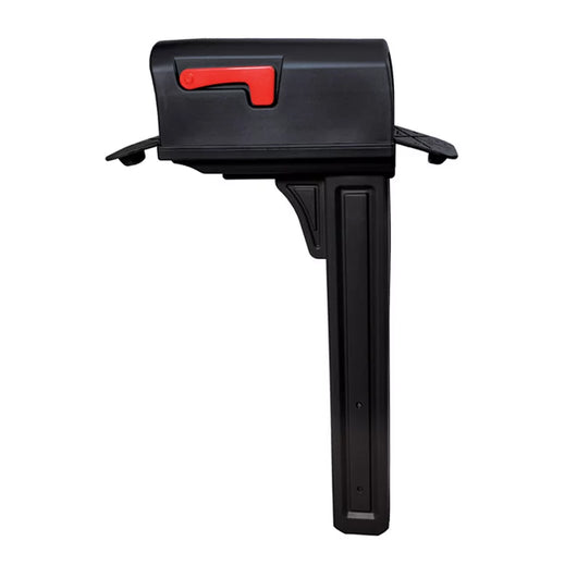 Gibraltar Mailboxes Gibraltar MailboxesClassic All-in-One, Medium, Plastic, Mailbox and Post Combo, Black**New in box**