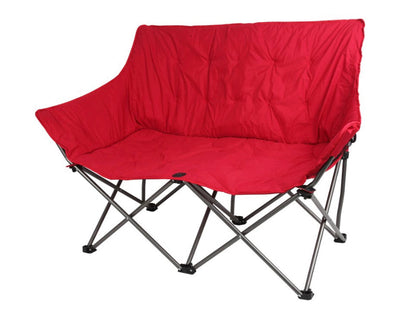 Ozark Trail Camping Love Seat Chair, Red- NEW IN BOX!!!