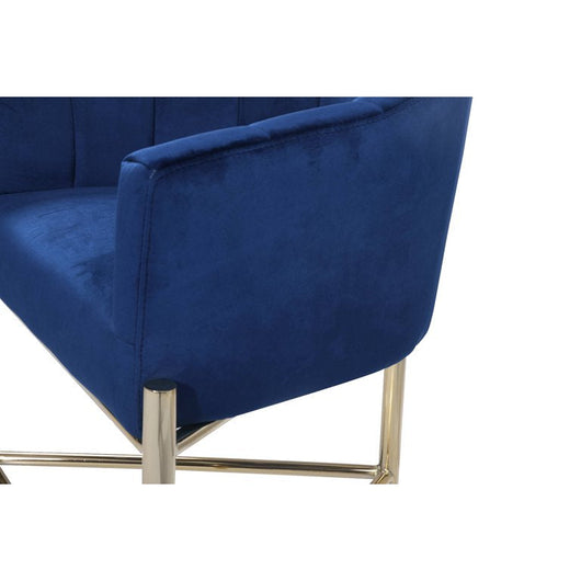 Chic Home Ivah Velvet Upholstered 3 Legged Bar Stool Chair**New in Box**