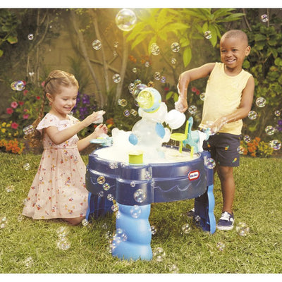 Little Tikes FOAMO 3-in-1 Water Table with Bubble & Foam Machine Activity and Accessory Set, Outdoor Water Toy Play Set for Toddlers Kids Boys Girls Ages 2 3 4+ Year Old**New in Box**