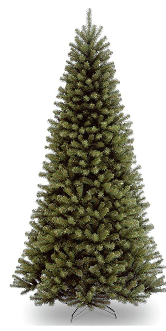 National Tree Company Artificial Full Christmas Tree, Green, North Valley Spruce, Includes Stand, 9 Feet- new in box