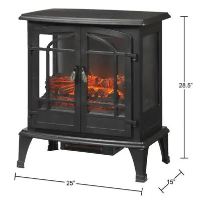StyleWell Legacy 1,000 sq. ft. Panoramic Infrared Electric Stove in Black**New in Box**