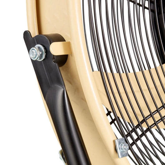 Kool-Flo 20-inch High Velocity Drum Fan with Wall Mount, Black/Sandstorm- NEW IN BOX!!!