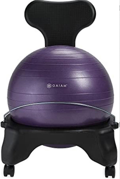 Gaiam Classic Balance Ball Chair – NEW AND ASSEMBLED!!!