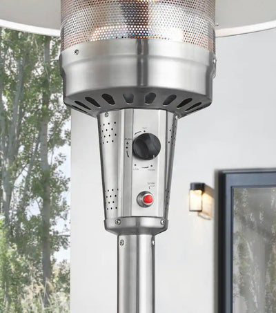 Hampton Bay 48000 BTU Stainless Steel Patio Heater!! NEW IN BOX!!