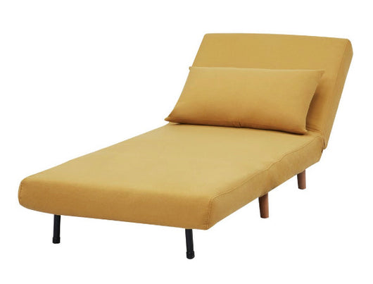 A&D Home Tustin Convertible Chair, Mustard Yellow!! NEW IN BOX!!
