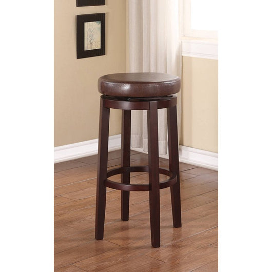 Maya Brown 29 Inches Bar Stool set of 4**New,one chair chipped from shipping)