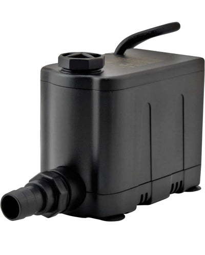 EcoPlus Convertible Bottom Draw Water Pump 730 GPH - Submersible Applications Only, Ideal for Hydroponics- NEW IN BOX!!!