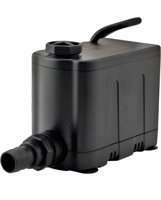 EcoPlus Convertible Bottom Draw Water Pump 730 GPH - Submersible Applications Only, Ideal for Hydroponics- NEW IN BOX!!!