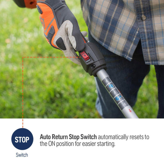 Husqvarna 324L 4-Cycle 18" Cutting Path Gas String Trimmer- NEW AND ASSEMBLED!!!