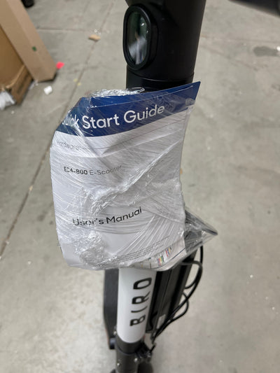 Bird ES4-800 Electric Scooter-Dual Battery- 28 mile Range-800 Watt Motor, Ground Effect Lights, Front Shock Absorption, 15.5 MPH, Ultra-Lightweight, Electric Scooter for Adults (Renewed)- new -small shipping scuffs on display - works great