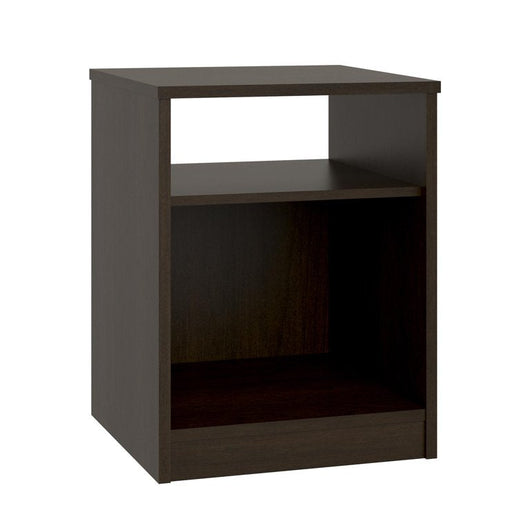Mainstays classic open shelf nightstand,Espresso **New in Box**
