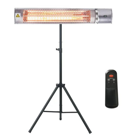 KAPAS 1500W Indoor/Outdoor Halogen Infrared Electric Space Heater, Wall Mounted, Remote Control!  -Brand new in the box