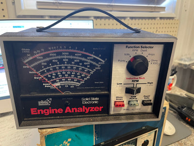 Sears engine analyzer - model 2821423 in original box with all accessories and users manual
