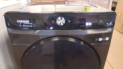 Samsung 7.5-cu ft Stackable Steam Cycle Electric Dryer (Brushed Black) ENERGY STAR USED TESTED WORKS GREAT