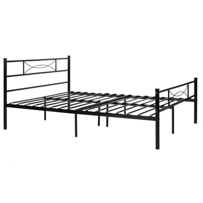 Teraves Metal Platform Bed and Headboard, Single**New in Box**