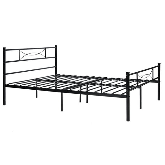 Teraves Metal Platform Bed and Headboard, Single**New in Box**