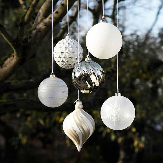 Shatter Resistant Ornaments, Set of 6**New**