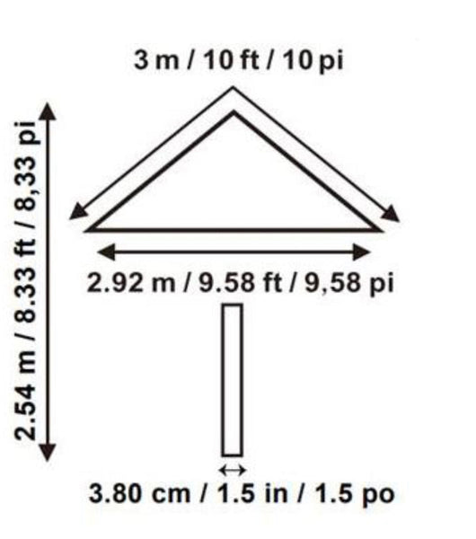 ProShade 10’ Market Umbrella w/ Gray pole, Mushroom Color!! NEW IN BOX!!