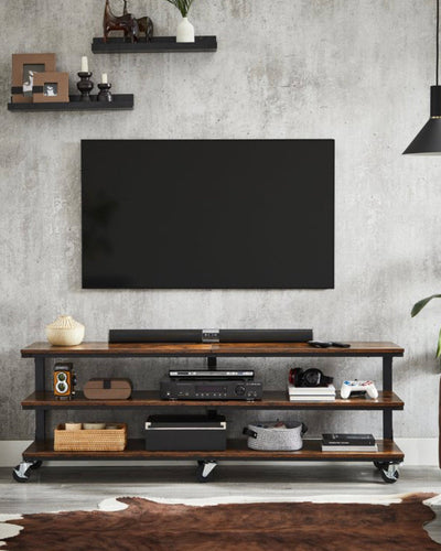 VASAGLE Long Industrial TV Stand - NEW IN BOX!!!!
