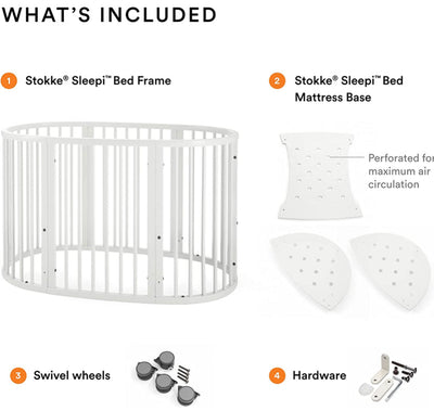 Stokke Sleepi Crib, White!! NEW IN BOX!!