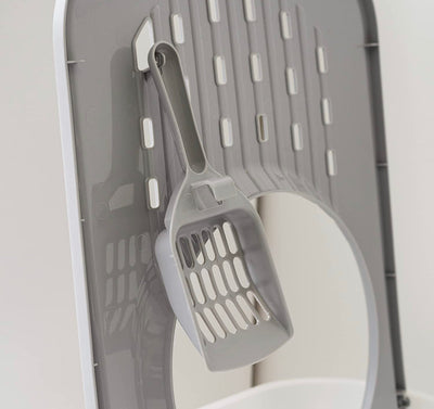IRIS USA Top Entry Cat Litter Box with Cat Litter Scoop- NEW!