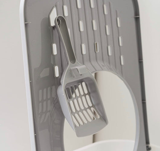 IRIS USA Top Entry Cat Litter Box with Cat Litter Scoop- NEW!