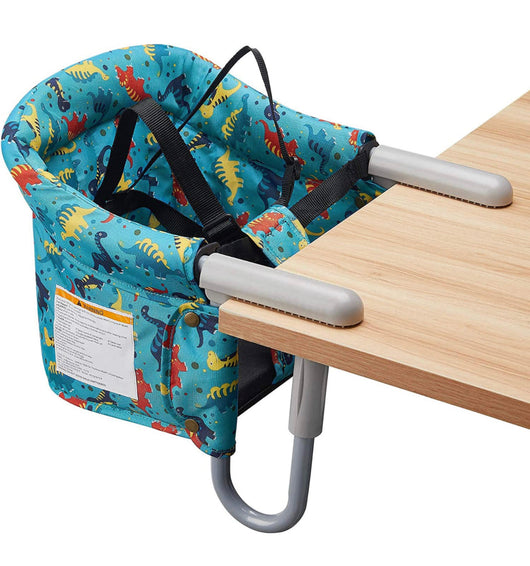 Hook On Chair, VEEYOO Clip On High Chair Folding Fast Table Chair, Portable Baby Feeding Seat Attach to Table for Home and Travel (new in the box)