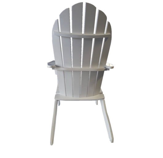 Mainstays Wood Outdoor Adirondack Chair, White Color**New in Box**