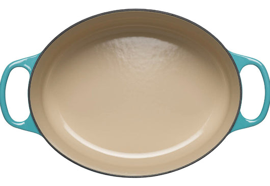 Le Creuset Enameled Cast Iron Signature Braiser, 5 qt. , Caribbean!! NEW IN BOX!!