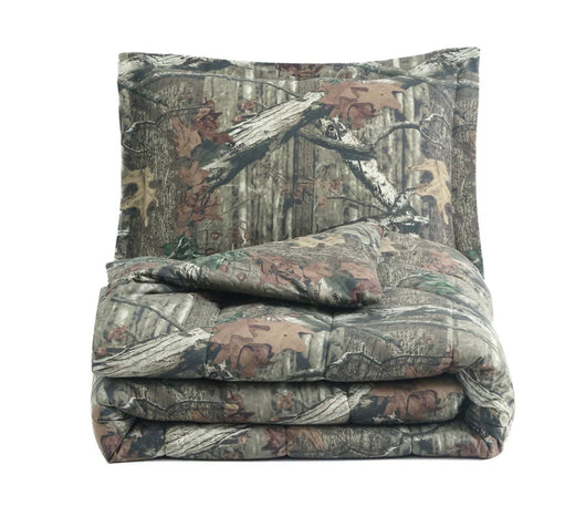 Mossy Oak, (2) Piece Infinity Camouflage Comforter Set - Twin- NEW!