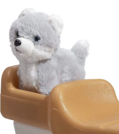 Step2 Ride Along Scooter – Ride On Toy with Vintage-Style Design, Foot-to-Floor Toddler Scooter with Four Wheels for Extra Stability- NEW AND ASSEMBLED!!