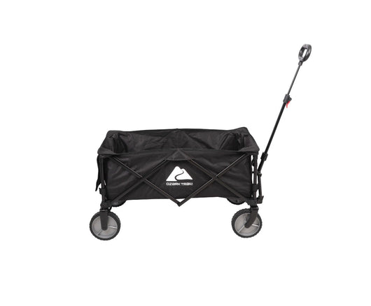 Ozark Trail Folding Multipurpose Camp Wagon Cart, Black- NEW IN BOX!!!