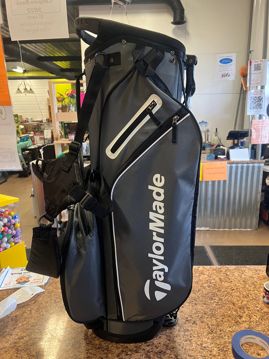 TaylorMade 5.0 ST Stand Bag, Gray!! BRAND NEW!!