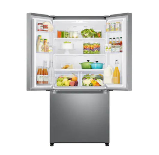 Samsung  17.5-cu ft Counter-depth French Door Refrigerator with Ice Maker (Fingerprint Resistant Stainless Steel) ENERGY STAR**New,Scratch and dent**