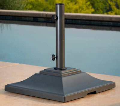 SunVilla Barrack Umbrella Base, Black!! NEW IN BOX!!