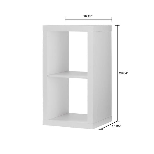 Better Homes & Gardens 2-Cube Storage Organizer, Rustic Gray- NEW IN BOX!!!