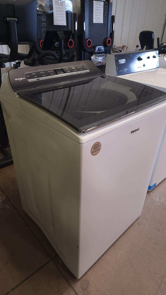 Whirlpool 5.2-5.3-cu ft Smart Top Load Washer with 2 in 1 Removable Agitator - White (USED - TESTED & WORKS GREAT! (INCLUDED IN 20% OFF CLEARANCE SALE)