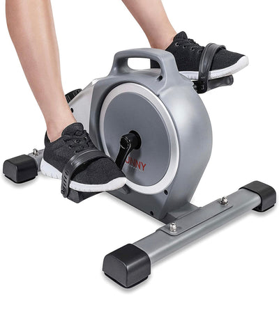 Sunny Health & Fitness Mini Exercise Bike Peddler w/ Adjustable Resistance- NEW AND ASSEMBLED!!!!