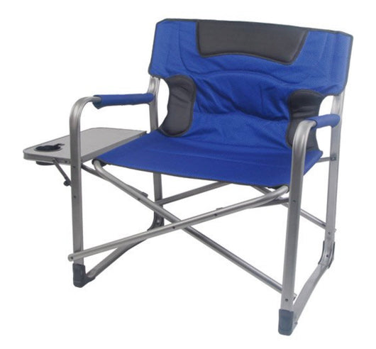 Ozark Trail Camping Director Chair, Blue, Adult- NEW OUT OF BOX!!!