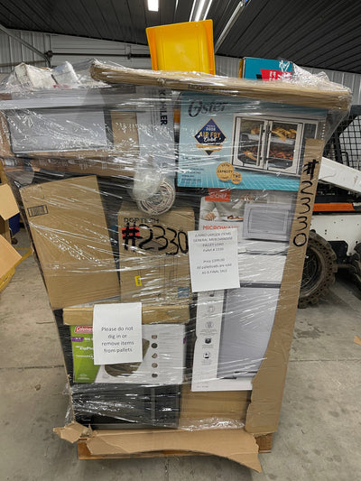 JUMBO LIQUIDATION PALLET- number 2330
