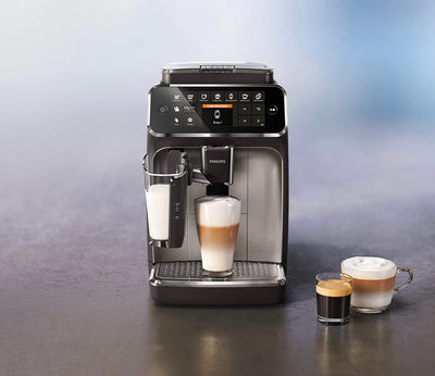Philips Kitchen Appliances Espresso Machine w LatteGo, Black- Slightly Used but Very Clean! (Inspected and tested thoroughly, works like new!!!)