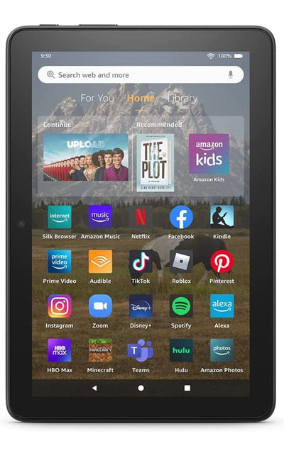 Amazon Fire HD 8 tablet, 8” HD Display, 32 GB, updated processor, great Prime Video, Kindle and Audible, latest model (2022 release), Black- NEW IN BOX!!!