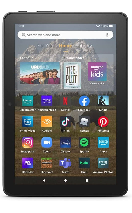 Amazon Fire HD 8 tablet, 8” HD Display, 32 GB, updated processor, great Prime Video, Kindle and Audible, latest model (2022 release), Black- NEW IN BOX!!!