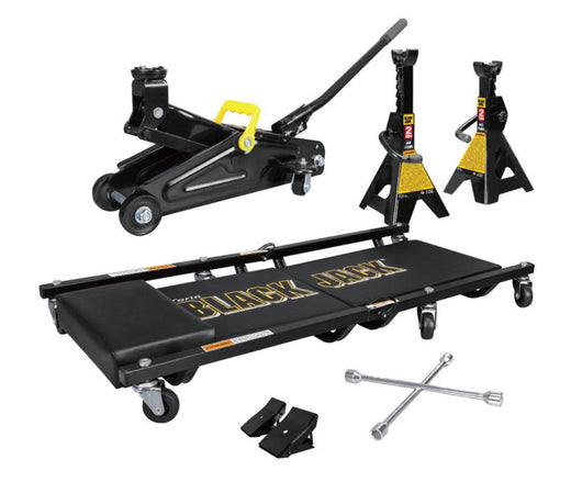 Black Jack 2 Ton Hydraulic Trolley Jack Combo Kit Black- NEW IN BOX!!!!