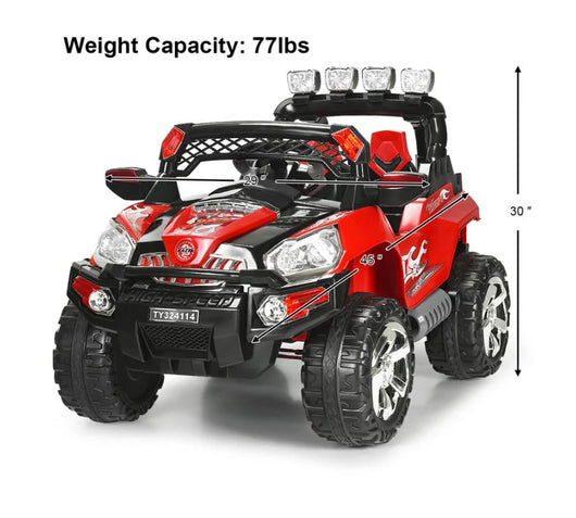 Costway 12V Kids Ride On Truck Car SUV MP3 RC Remote Control w/ LED Lights Music- NEW IN BOX!!!